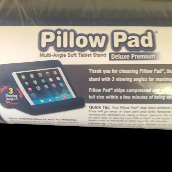 Multi-Angle Soft Tablet Stand - Blue - Picture 3 of 5